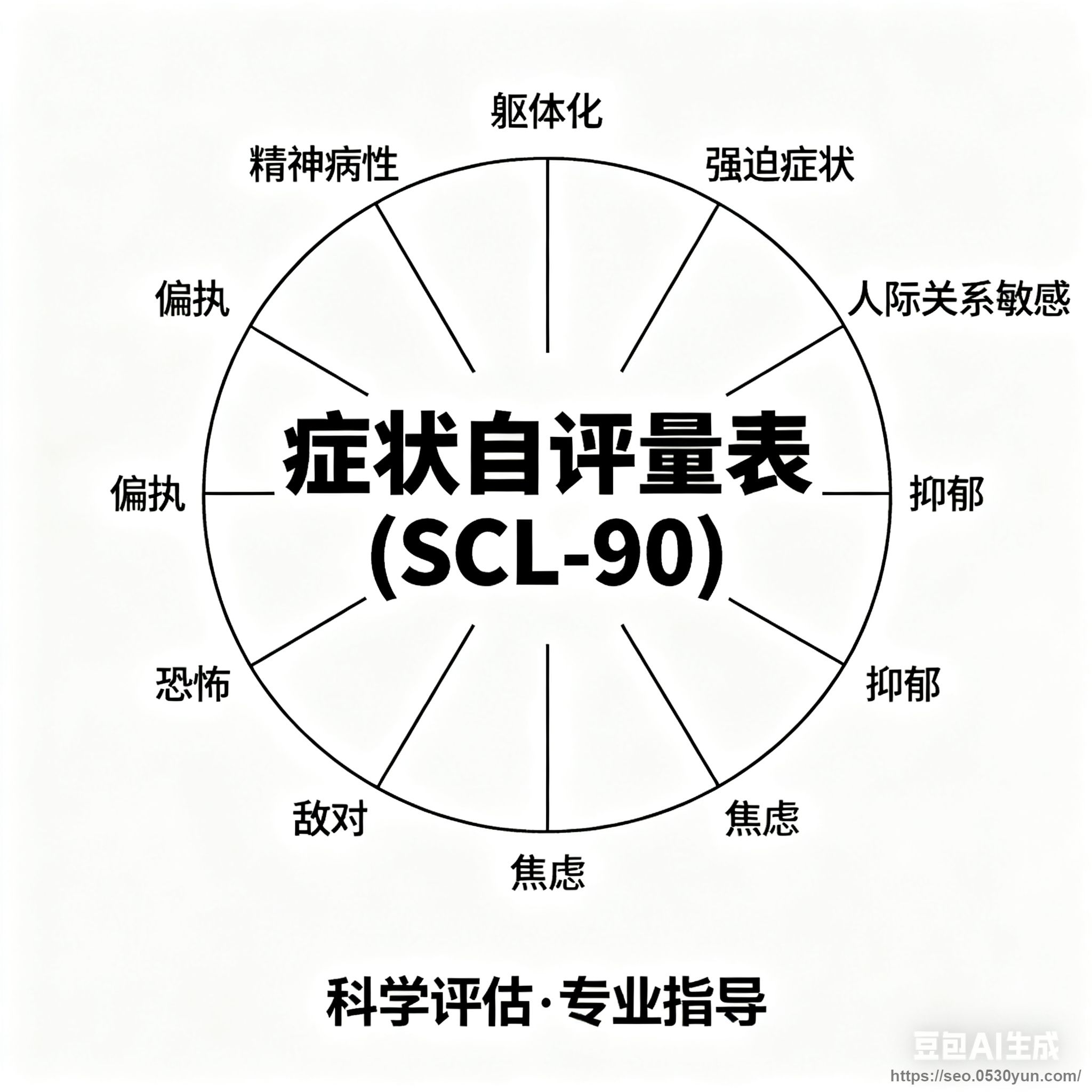 SCL-90症状自评量表抖音快手微信小程序看广告流量主开源