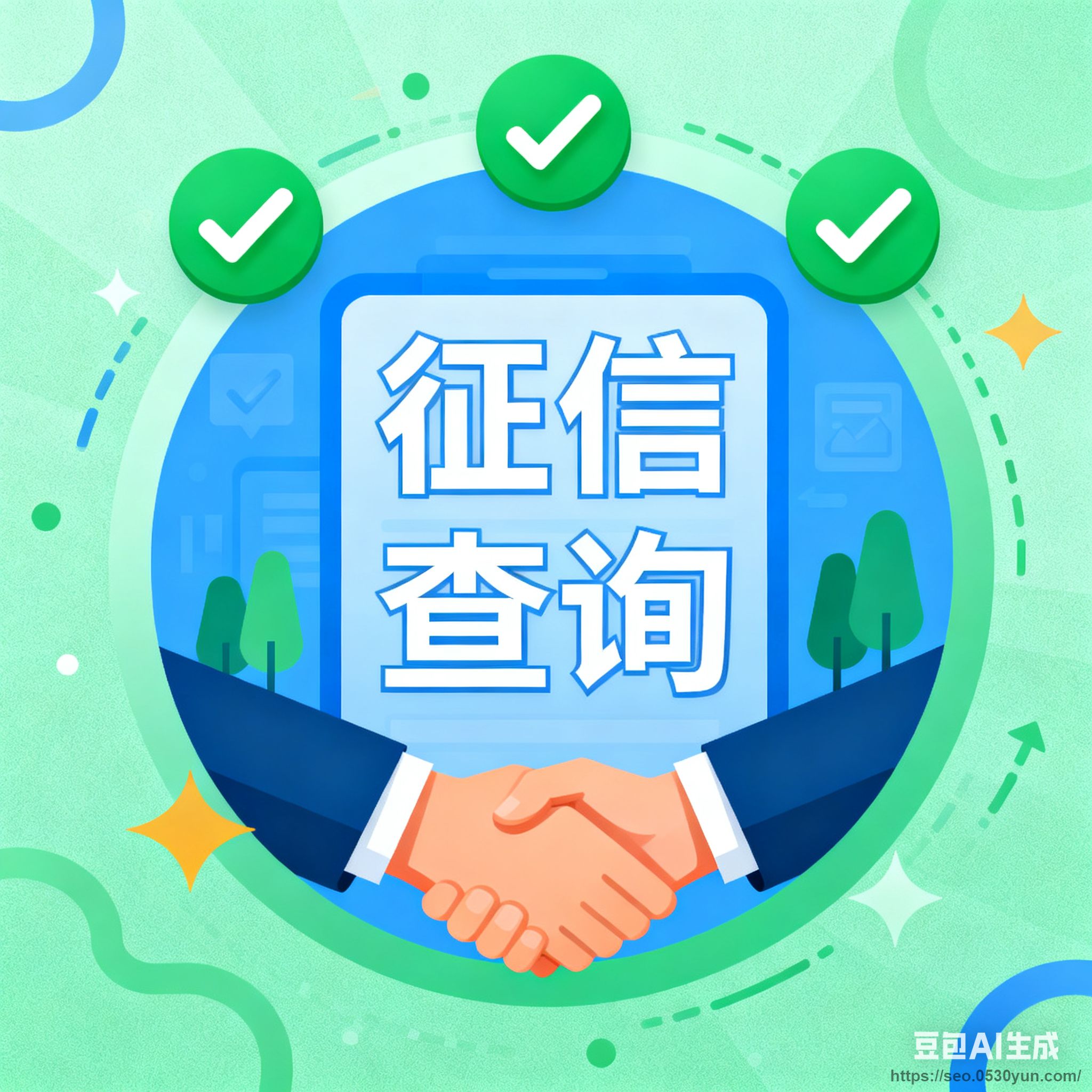 征信查询抖音快手微信小程序看广告流量主开源