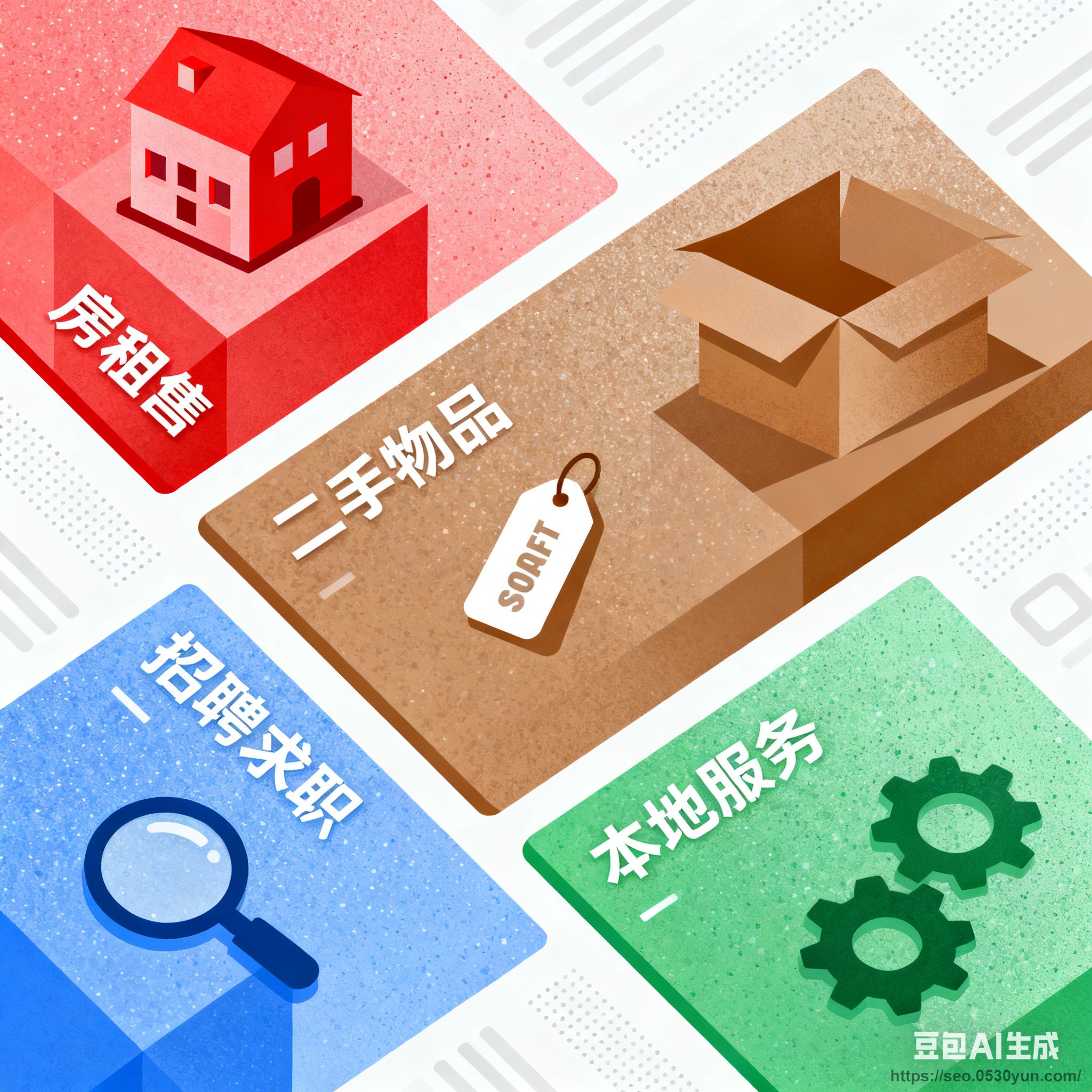 同城分类信息付费入驻发布置顶广告微信小程序开源